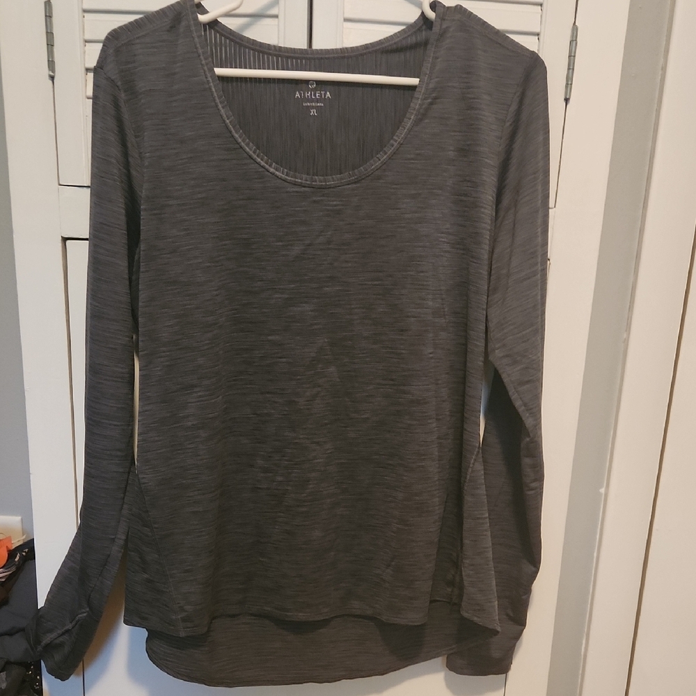 Athleta Long Sleeve Athletic Shirt- XL